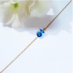 Bracelet ma perle bleu